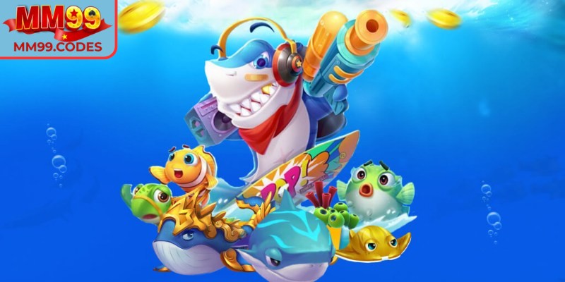 Đánh Cá Vui Vẻ MM99  kết hợp đồ họa bắt mắt và cơ chế gameplay linh hoạt