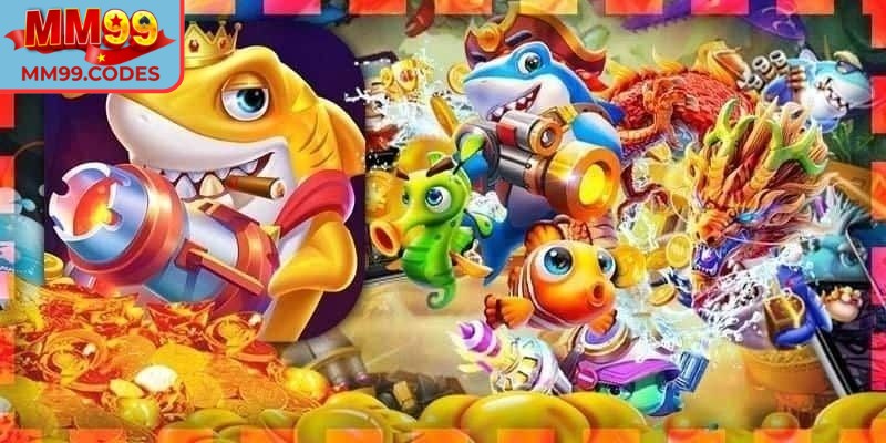Vua Bắn Cá MM99 là nơi game thủ hóa thân thành thợ săn đại dương